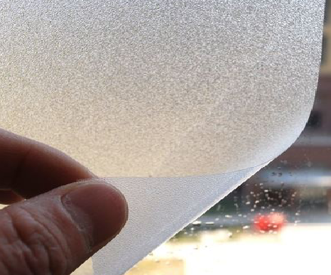 福州市玻璃门外面粘广告用什么材料好？