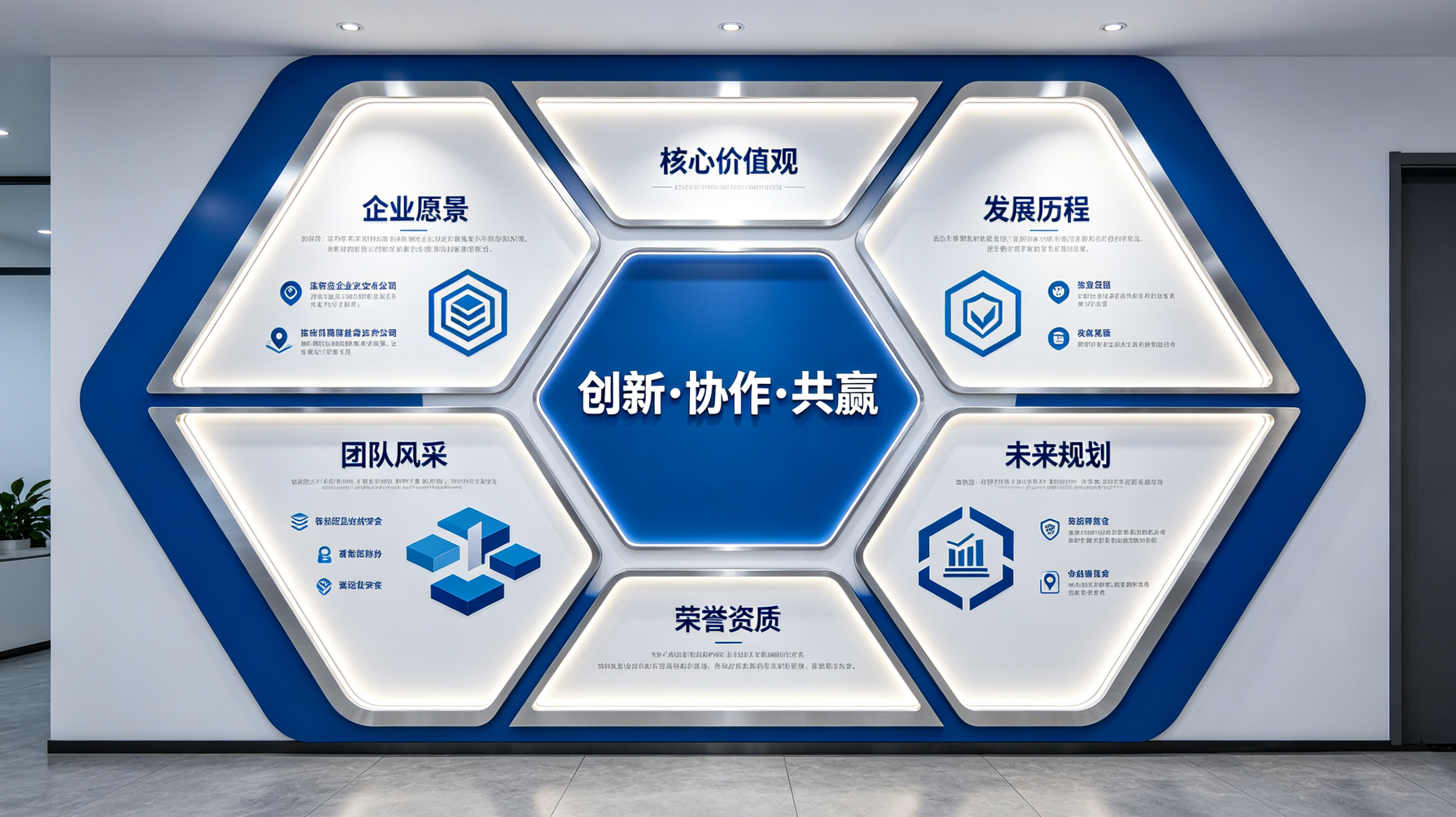 福州市企业文化墙六边形避坑指南（新手常犯5个错误）